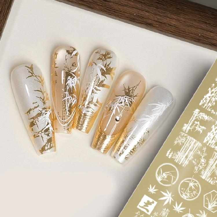 Floral Designs Nails Art Stamping Plate Nail Stamp Plate Nail Plate Template Nail Images Plates for Manicure Nail Decors
