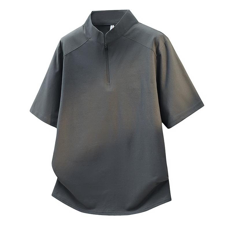 Men's Short Sleeved Men's Summer Thin Casual Business Casual Half Sleeved T-shirt for Men