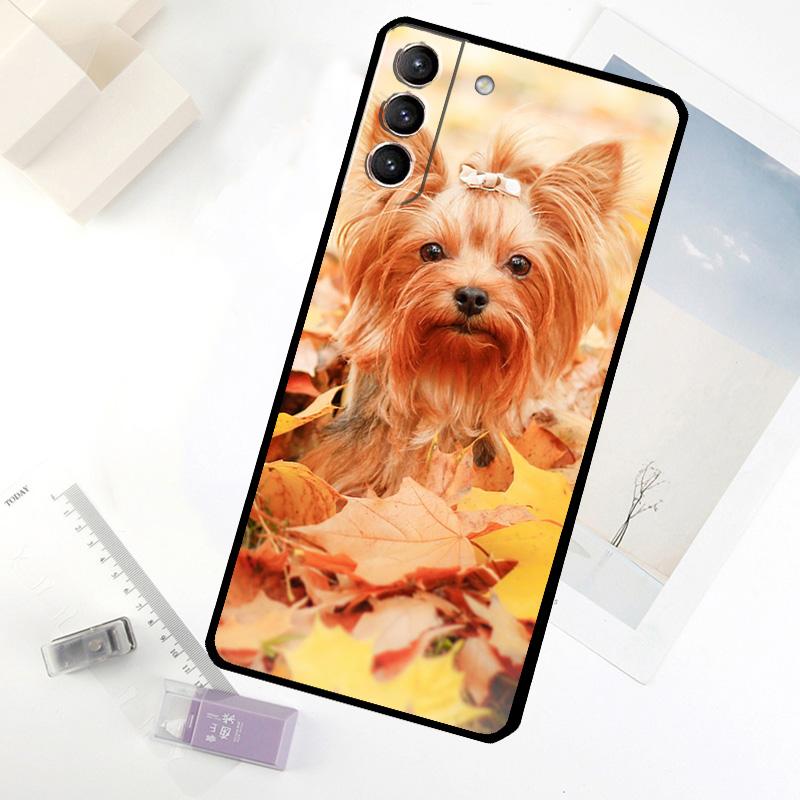 Mini Yorkshire Terrier Phone Case For Samsung Galaxy S20 FE S21 S22 S23 S24 S25 S26 Ultra S10 S25 Plus S25 FE Cover