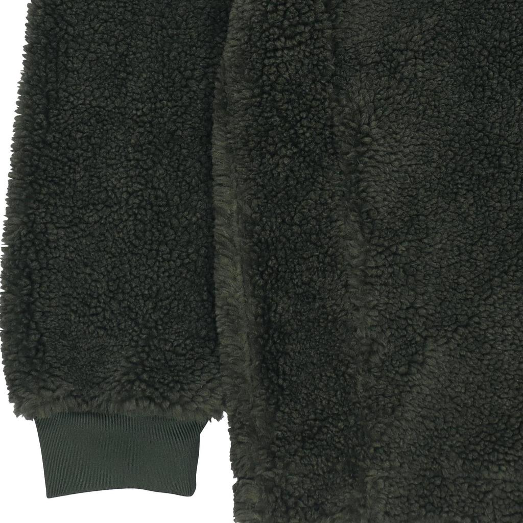 Puma Velvet Hooded Warm Windproof Jacket With Logo Men Outerwear Dark-Green 535066-64