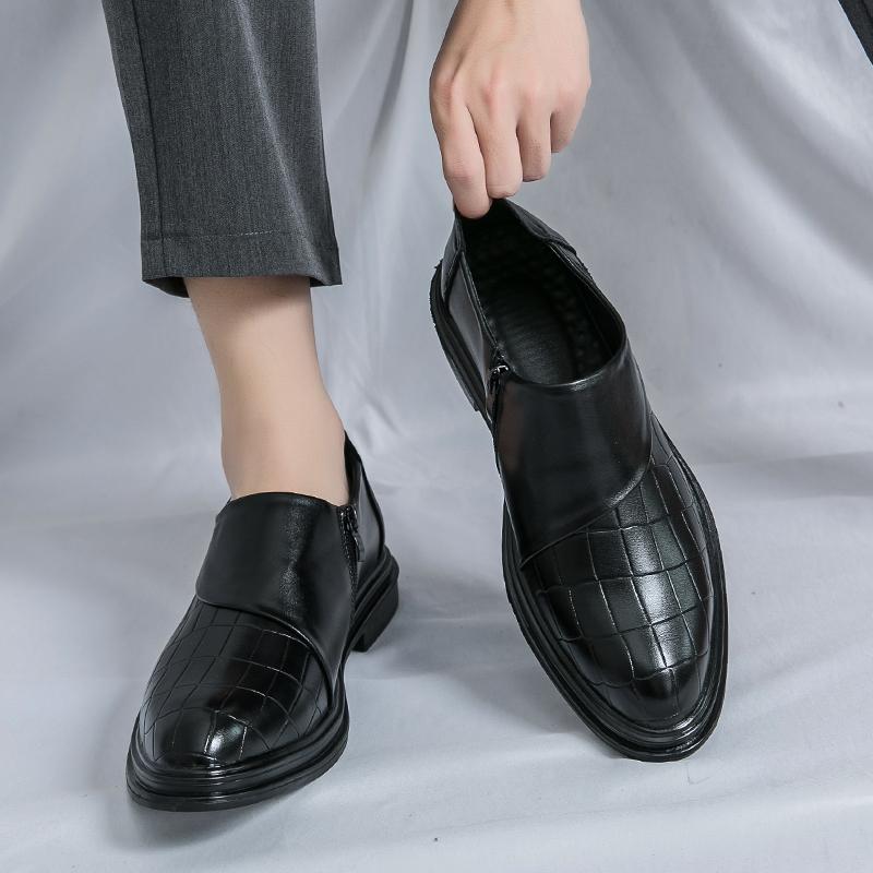 

Кожаная обувь Повседневная деловая обувь для мужчин Платье Tenis De Hombre Мокасины Мокасин Tenis Caballero Дизайнерские кроссовки 46 чёрный