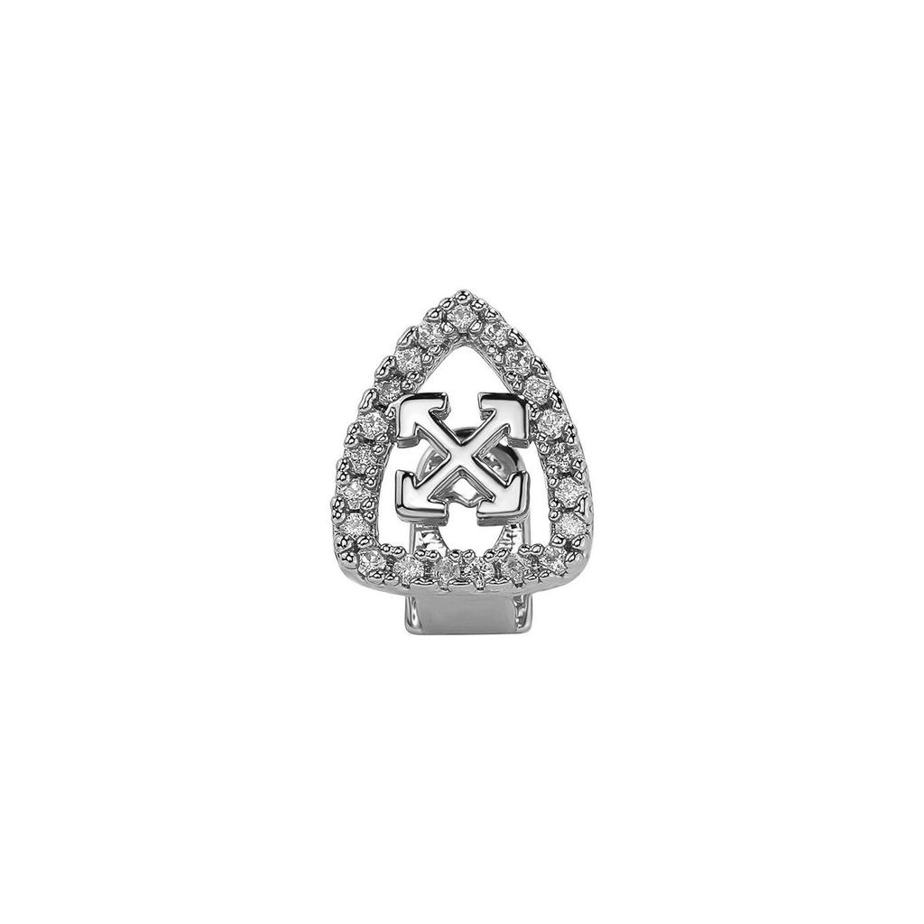 Pozłacane Grillz Hip-Hop: Puste wzory róży i gwiazdy biżuteria na Halloween