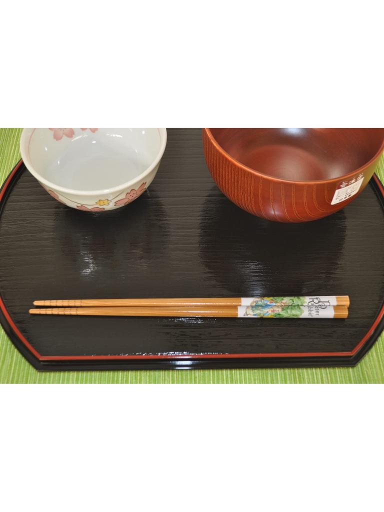 Aoba Chopsticks Dishwasher Safe Guest Chopsticks Peter Rabbit 5 Set 527510 Brown X X Length Approx. 1.6 0.8 22.6 (per Serving)