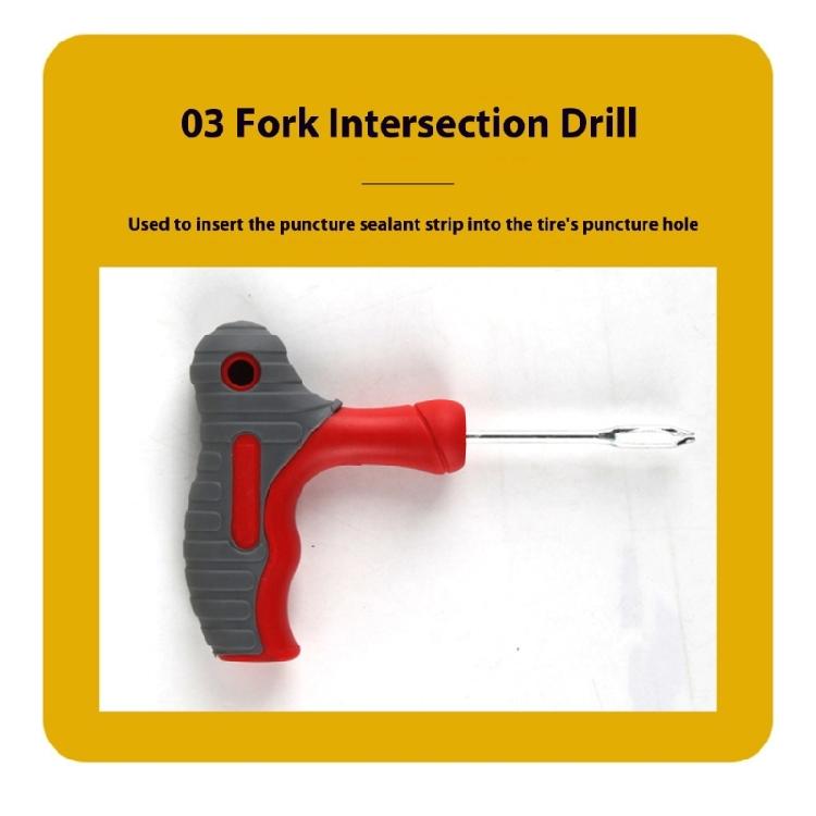 Strong ABS & Metal Tire Repair Set Comprehensive Solution Puncture Fixing for Roadside Emergencies On Car Trucks Bikes