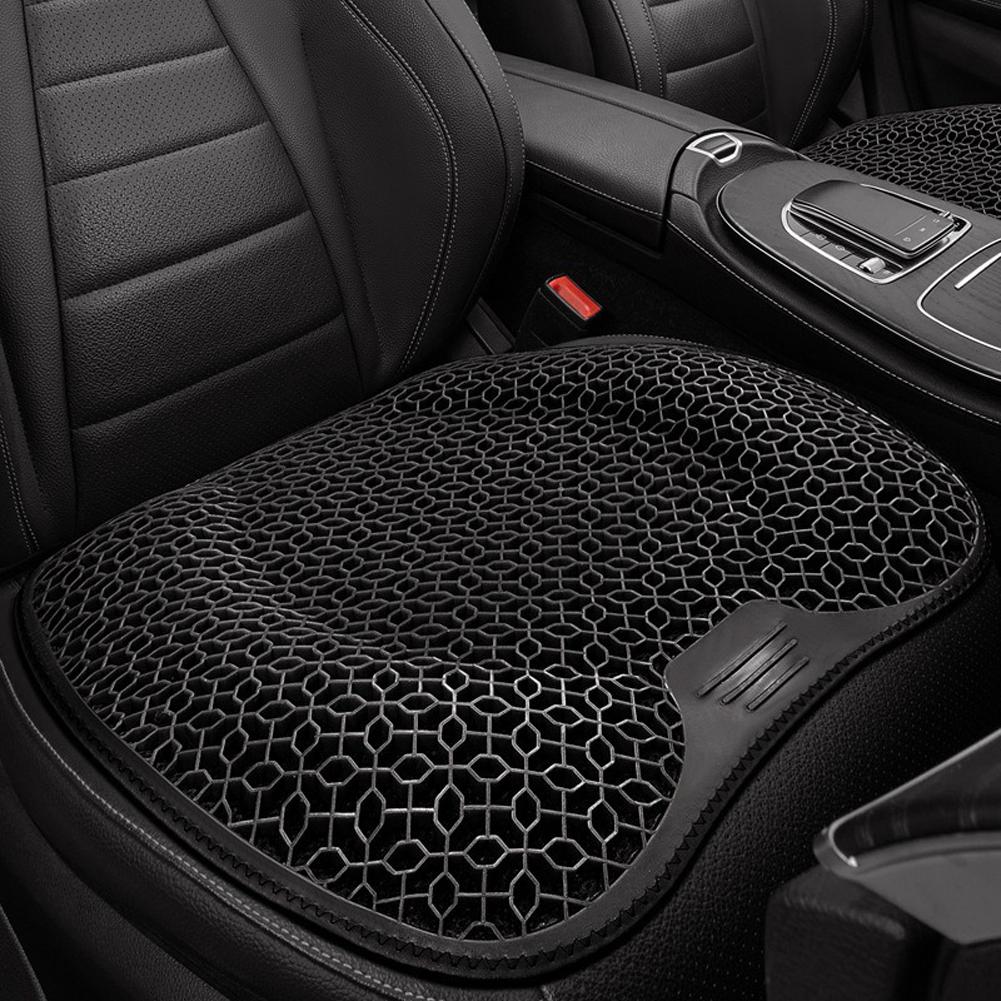 

Summer Breathable Honeycomb Design Car Gel Seat Cushion For Pressure Relief Back Tailbone Pain Home Office Wheelchair Chair Car Gel&Spring And Summer чорний
