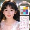 Colorful Nine-Color Sequin Glitter Gel for Stage & Performance Makeup