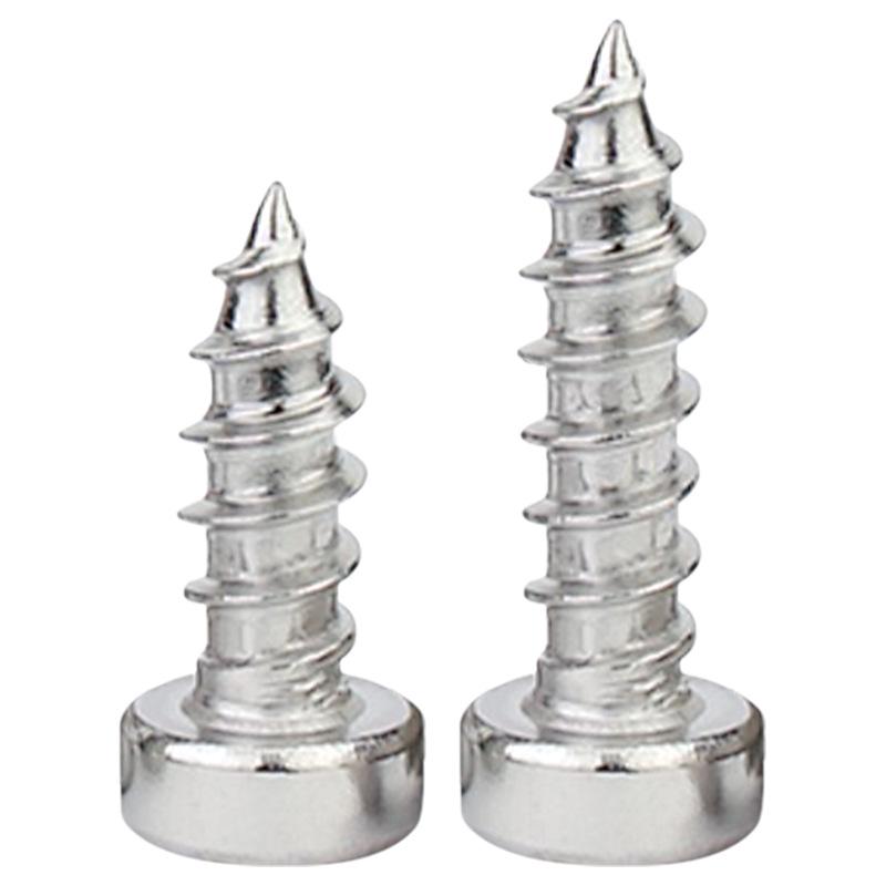 201 Stainless Steel Hexagonal Self-Tapping Screw with Low Cylindrical Head - M2/M3/M4/M5