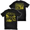 Lip Cream Big Foot  Band Graphic Tee  Cotton Round Neck Casual Unisex Tshirt Summer Top