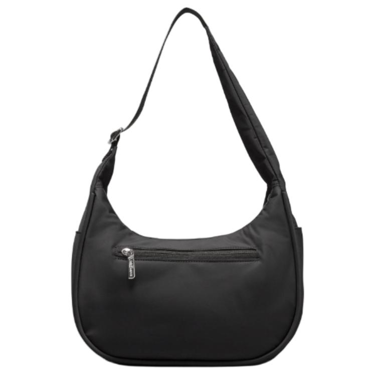 Lululemon 4L Metal Logo Zipper Closure Recycled Nylon Mini Tote Shoulder Bag Women bags Black LW9FRES-BLK