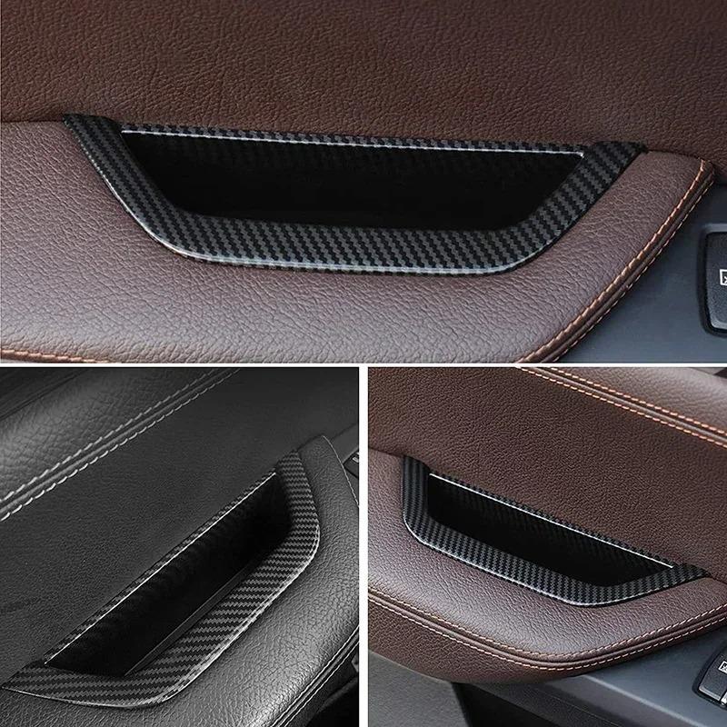 for BMW F25 F26 X3 X4 2011-2017 Door Interior Inner Handle Pull Trim Fit Car Interior Remove Armrest Protective Cover Auto Parts