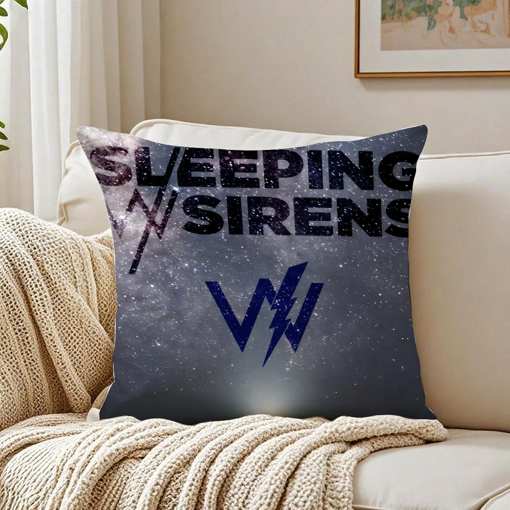 

album dark SSleeping with SSirens Cushion Cover Pillowcase Antidustmite living Room Sofa Decor Cushion Room 30X30cm