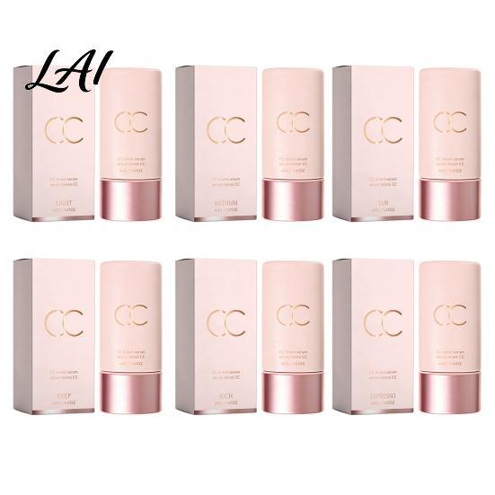 CC Cream Leve 40G Creme com Cor Corretivo Cobertura Construível Hidratante Beleza Facial Tom de Pele Natural Equilibrador Hidratante