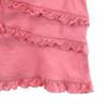 LOUIS VUITTON made in Italy Short sleeve Frill Cut M Pink Women Used