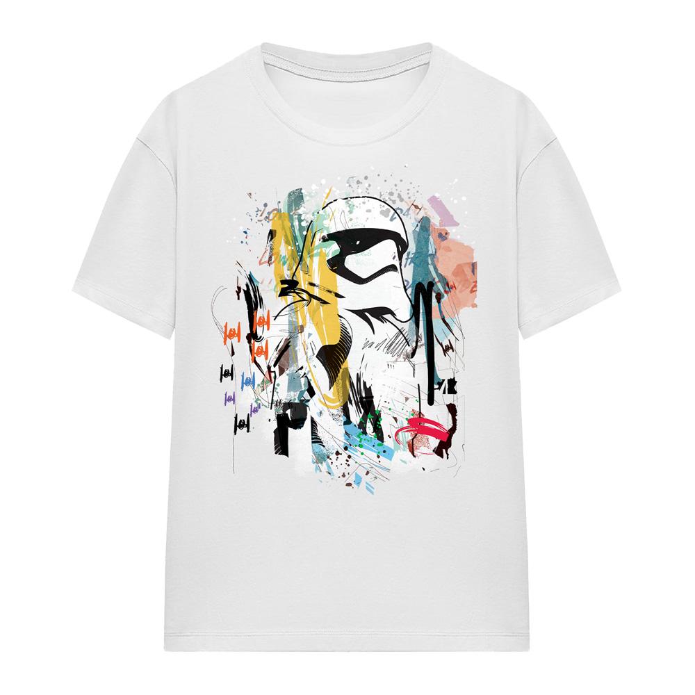 STAR WARS Dame/Damer Stormtrooper Abstrakt T-skjorte