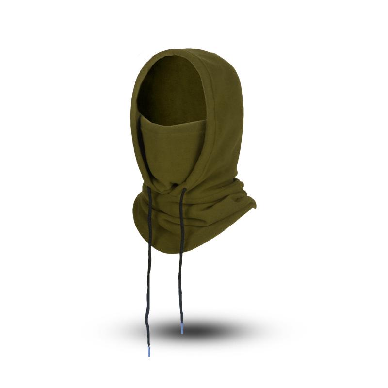 Camouflage Fleece Balaclava: Outdoor Cold-Weather Cycling & Skiing Face Mask