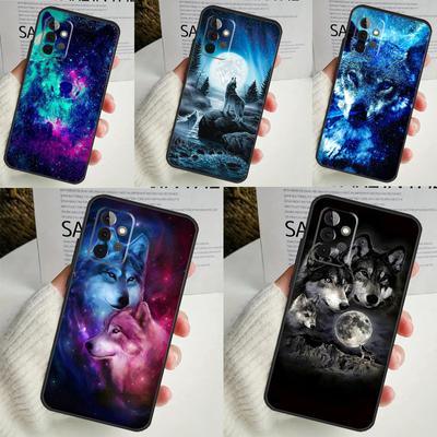 Animal Wolf Galaxy Case For Samsung Galaxy A55 A35 A25 A15 A51 A71 A12 A32 A52 A13 A33 A53 A14 A34 A54 Coque