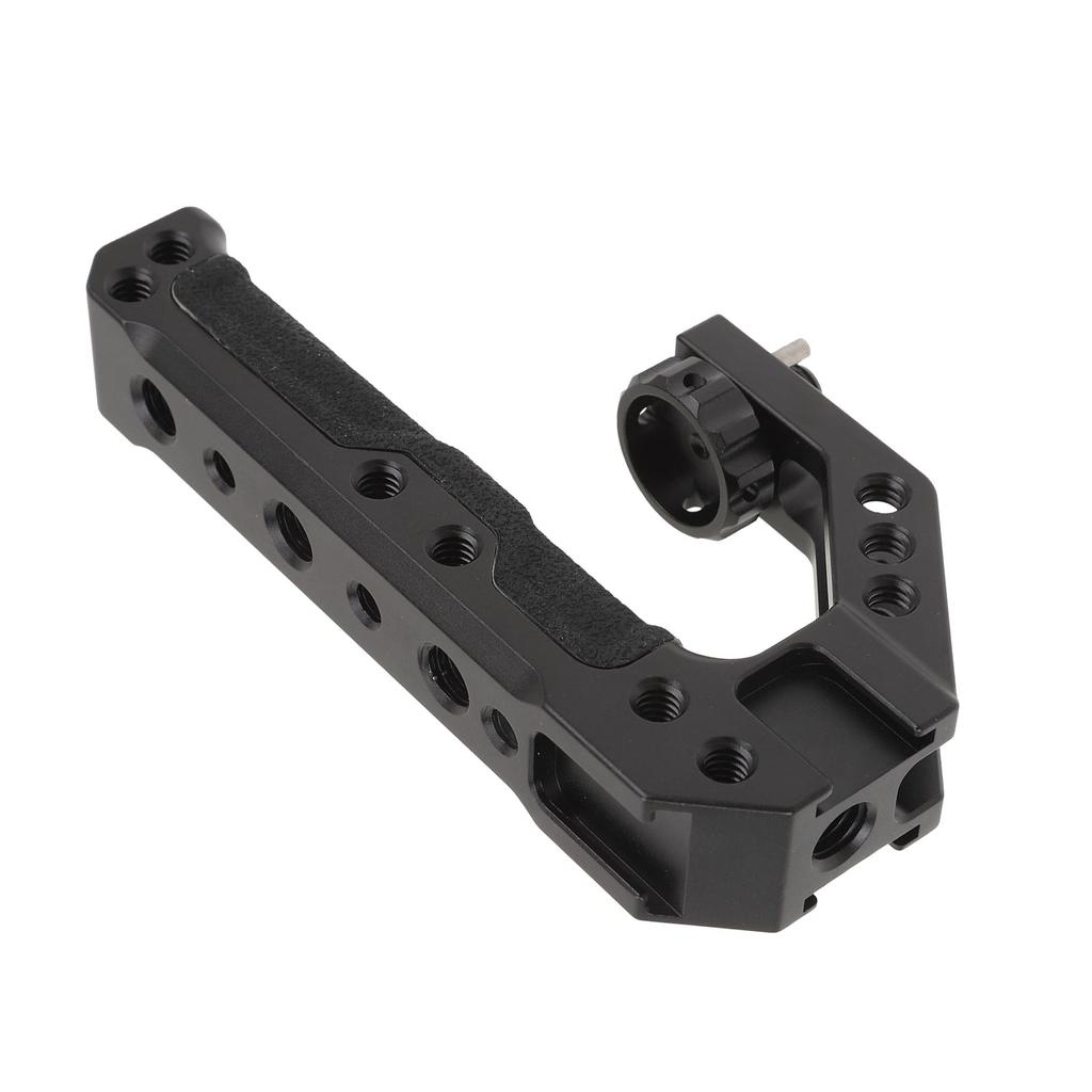 Camera Cage Top Handle Aluminum Alloy Silicone Video Stabilizing Rig Grip with 14 38 Inch Screw