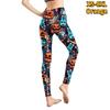 Pantaloni de yoga elastici cu imprimeuri de vrăjitoare albastre pentru femei, fitness, alergare, sală, sport, pantaloni activi