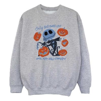 The Nightmare Before Christmas Girls Only 365 Days Left Until Next Halloween Sweatshirt
