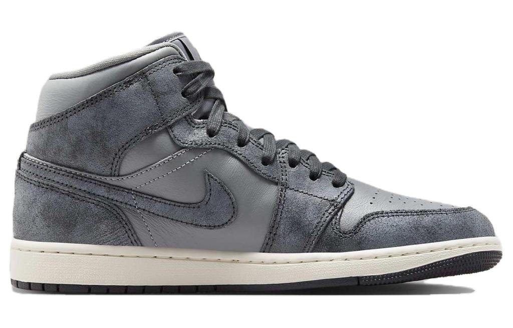 Jordan 1 Mid Distressed Smoke Grey Women's FJ3448-001