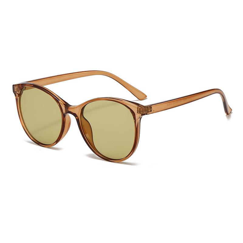 2026 Retro Round Frame Unisex Blue Light Blocking Sunglasses with UV Protection - European & American Style
