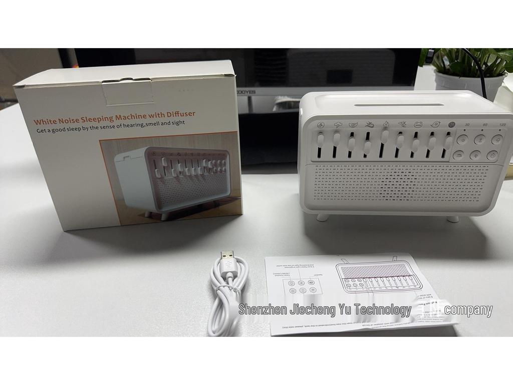 Bluetooth Aroma Diffuser & Night Light Humidifier with White Noise Speaker