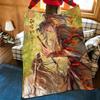 Novel G-Grandmaster O-Of D-Demonic C-Cultivation Throw Flannel Blanket Suitable for Sofas Beds Offices Travel, Camping Chairs