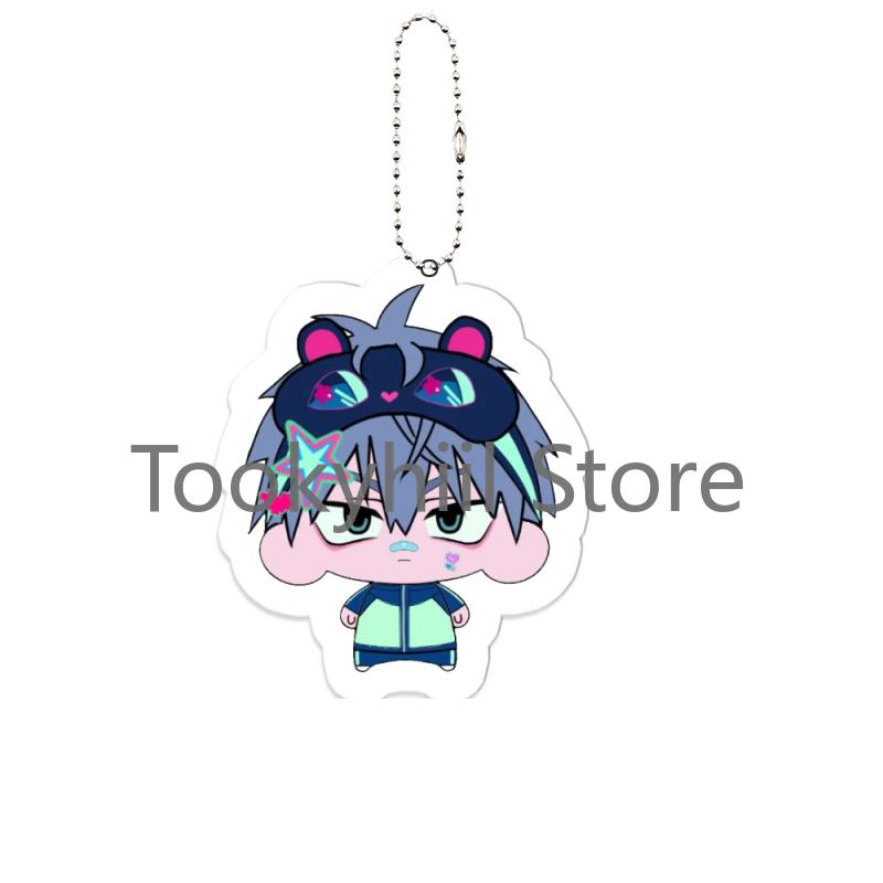 Alien Stage Acrylic Keychain Anime Sua Mizi Luka Till Ivan Anime Cartoon Hyuna Key Ring Exquisite Backpack Pendant Festival Gift
