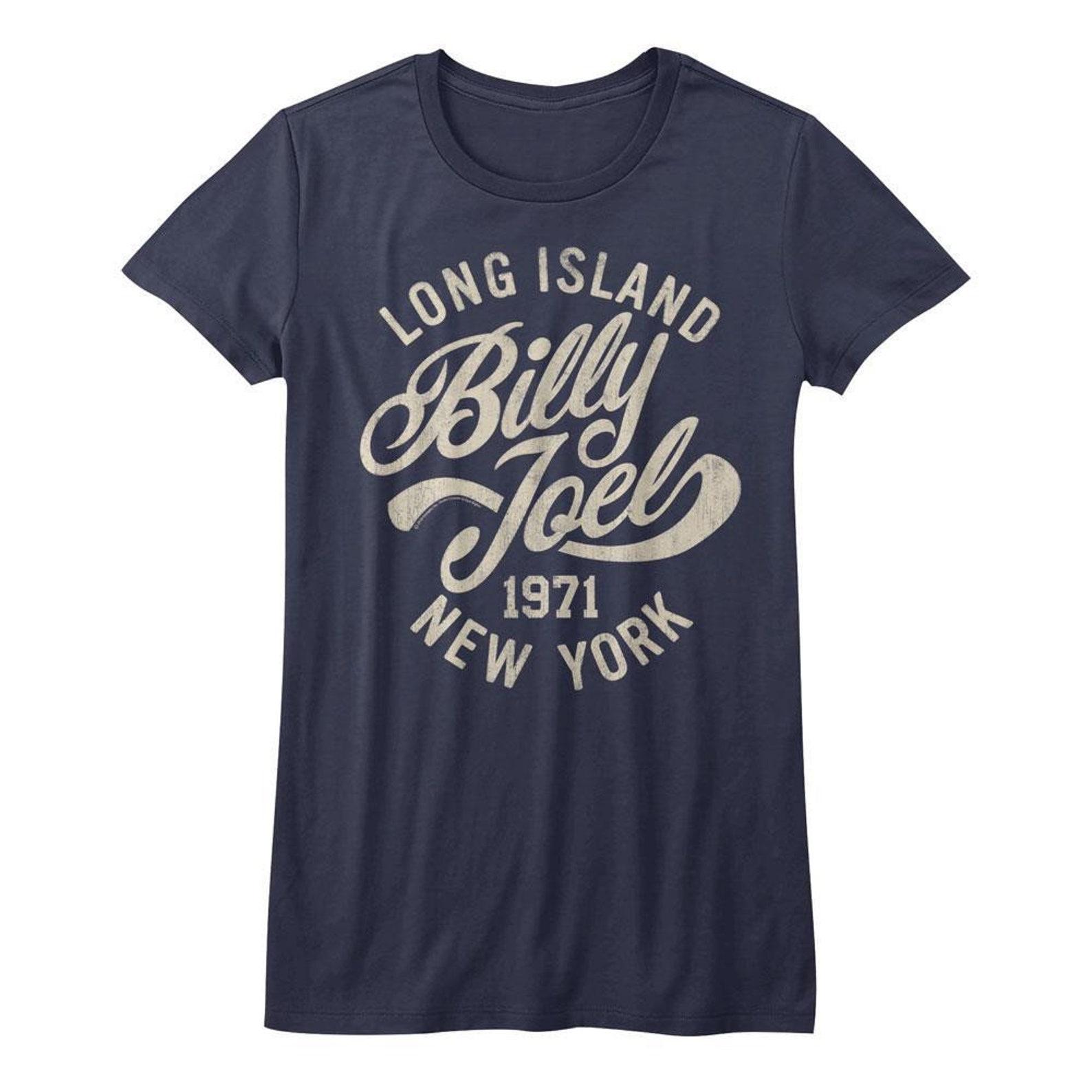 Billy Joel Long Island Navy Junior Women s T-Shirt 4XL