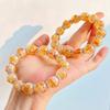12Mm High Quality Natural Citrine Design Bracelet Bracelet