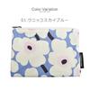 MARIMEKKO pouch women cosmetic bag small item holder logo floral pattern classic Nordic miscellaneous goods stylish cute makeup Mothers Day gift case