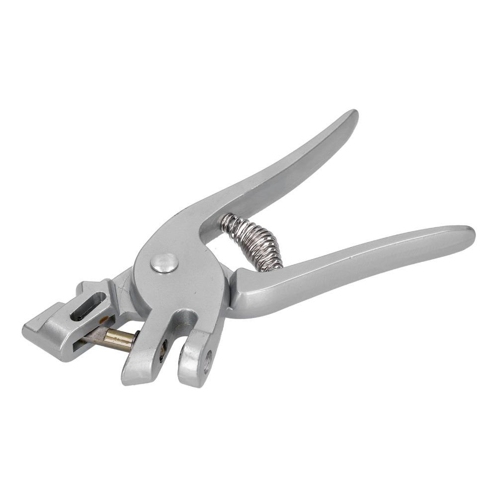 Aluminum Alloy Ear Tag Plier Lightweight Pig Ear Tag Plier Veterinary Ear Tag Plier Rabbit серебряный