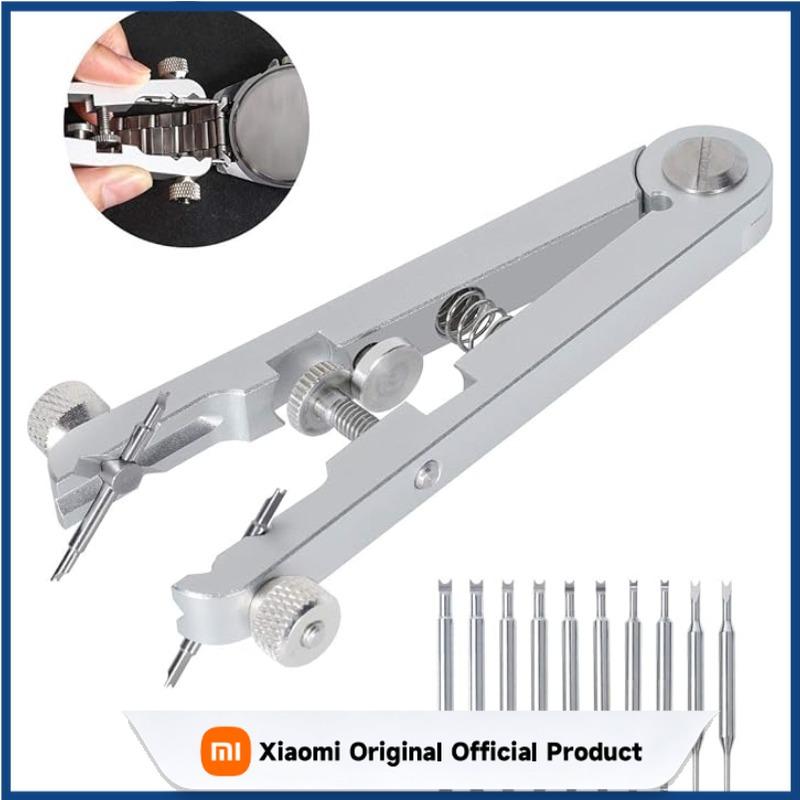 Xiaomi Watch Spring Bar Plier Tool Set with Durable 10 Tips Pins Spring Bar Tweezer Tool for Watch Wrist Bands Strap Removal Repair