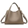 Retro Mode Einfache Neue Textur Große Kapazität Schulter Tasche frauen Handtaschen Tragbare Messenger Eimer Tasche