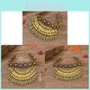 Ethnic Style Vintage Necklace With Water Wave Chain For Women Jewelry Accessory