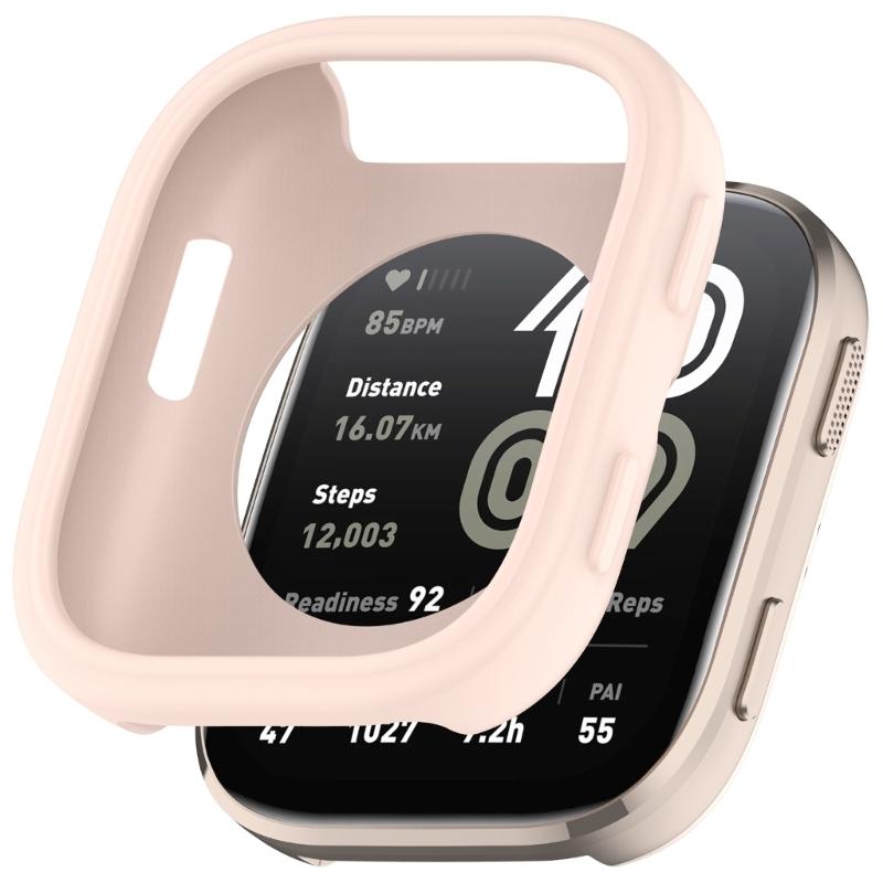 Waterproof Silicone Cover Shockproof Housing Case for Bip 6 Bumper Case Soft Flexible Scratchproof Watch Shell