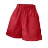 2026 Women's Summer Cotton Wide-Leg Cargo Shorts - Casual, Loose, Versatile Sports Pants