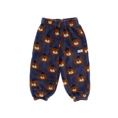 Tiny Cotton Aw24 306 K29 Medvědi Polární Tepláky Medvědi Fleece Dětské Dlouhé Kalhoty