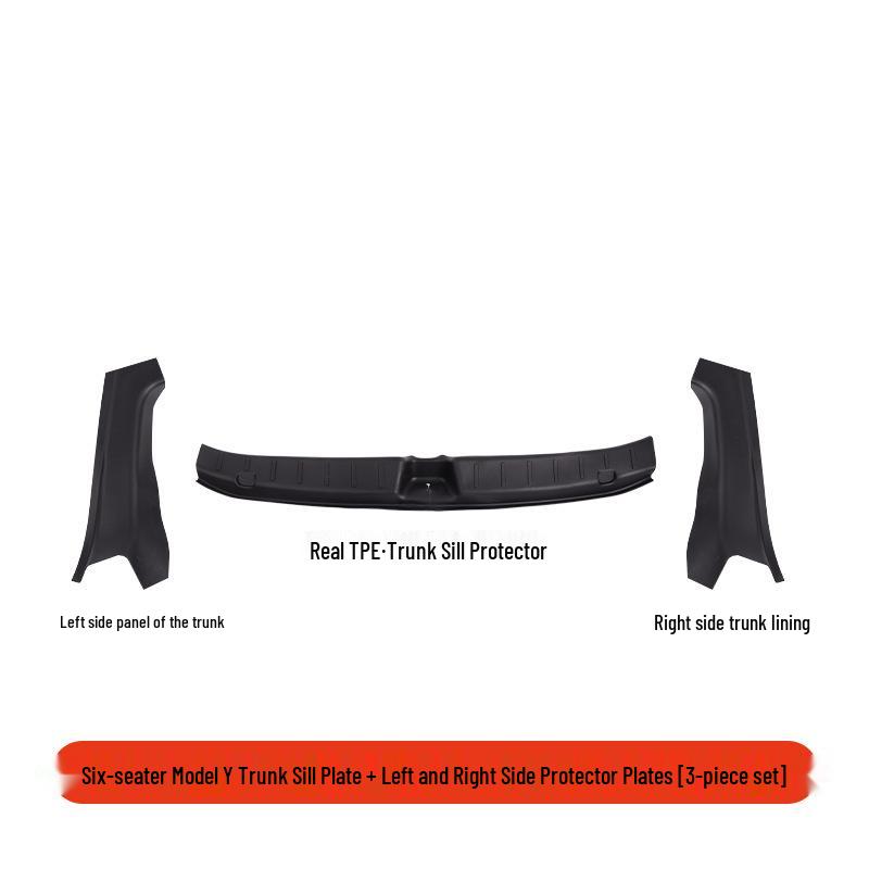 Tesla Model 3/Y/YL Trunk Sill Protector & Tailgate Cover Accessories