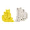 Cats Family Silicone Candle Molds Food Safe Silicone Temperature Resistant for Epoxy Resin Candle Soap Home Decoration
