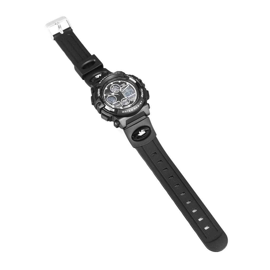 Digital Watch 50M Waterproof Accurate Display Easy To Read Electronic Watch Calendar for School Running