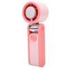 Foldable Handheld Cooling Fan 199 Speeds High Speed Ice Cooling Turbo Fan USB Rechargeable with Lanyard LED Display