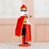 Christmas Nutcrackers Ornament Wooden Nutcrackers Christmas Decorations Figures Puppet Home Decors for Christmas Desktop 55KF