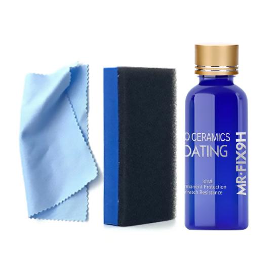 30/50ml Płynna powłoka ceramiczna do samochodu Błyszcząca Usuwanie rys Pielęgnacja lakieru Auto Super hydrofobowy Powłoka szklana Polerka do pojazdu