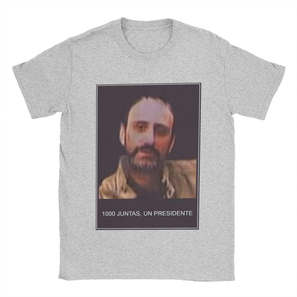 Pánské tričko Juan stojí 1000 desek Prezident Hipster Bavlněná trička Krátký rukáv Tričko Kulatý výstřih Topy Potištěné