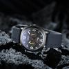 Men'S Fake Three-Eye Six-Pin Watch, High-End Sports Silicone Watch, Student Party Waterproof Quartz Watch