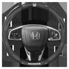 38cm Car Steering Wheel Anti-slip Wheel Cover Protective For Honda Mugen Power Civic Accords CRV Hrv Jazz CBR VTEC VFR Accessory