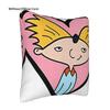 Hey Arnold In Heart For Porch Patio Couch Sofa Living Room Outdoor Pillowcases Hey Arnold Pillow Cover Soft Durable