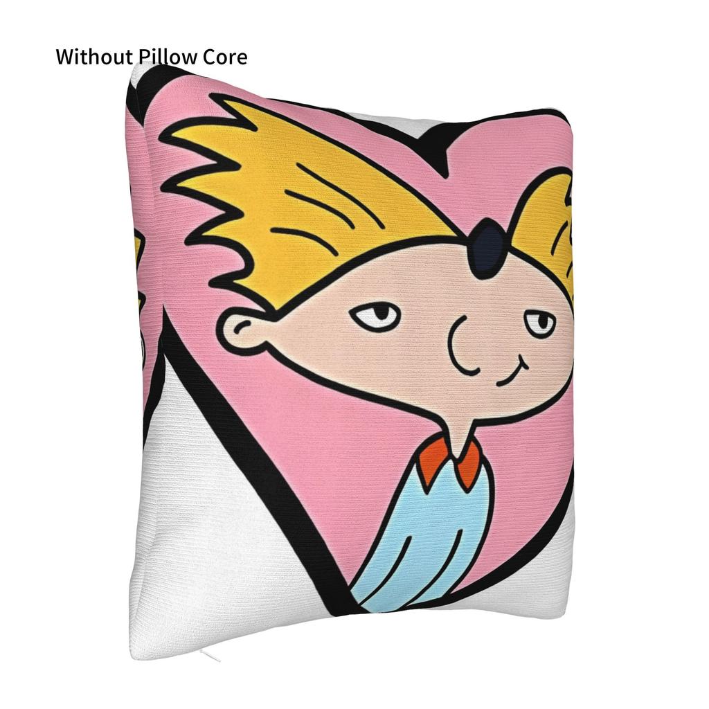 Hey Arnold In Heart For Porch Patio Couch Sofa Living Room Outdoor Pillowcases Hey Arnold Pillow Cover Soft Durable