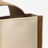 Anya Hindmarch Tote Bag Brown / White canvas/leather Women Used